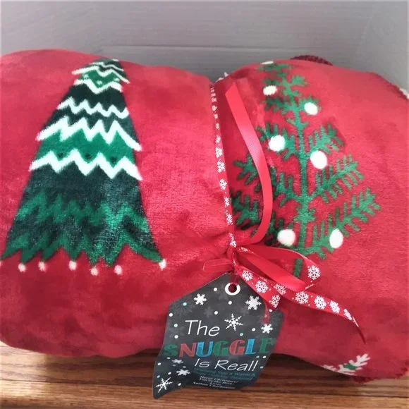 Tommy hilfiger online christmas blanket